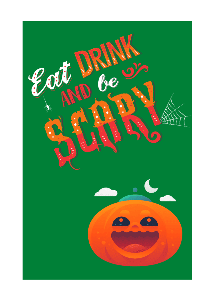 Free Ghost Printable Halloween Wall Art For Your Halloween Party Decorations