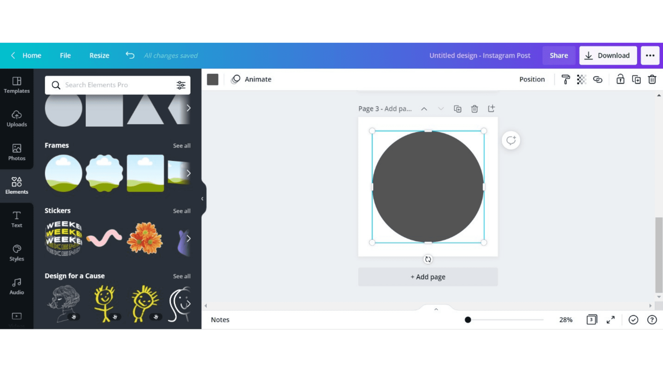 How to add a drop shadow in canva ky designx