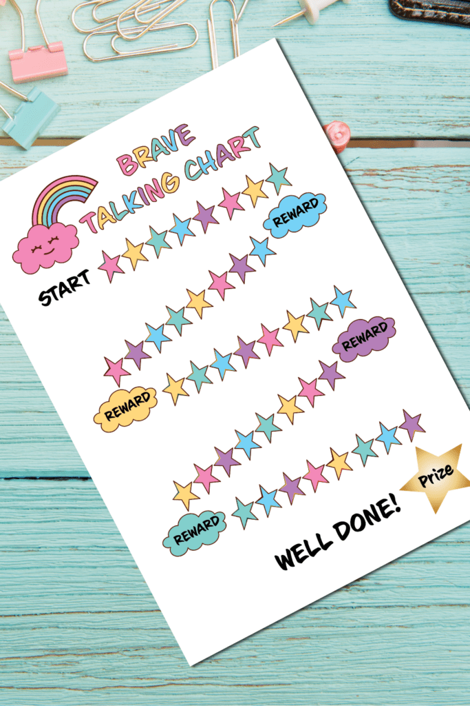 BRAVE TALKING CHART