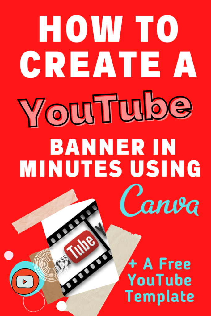 How to create a youtube banner