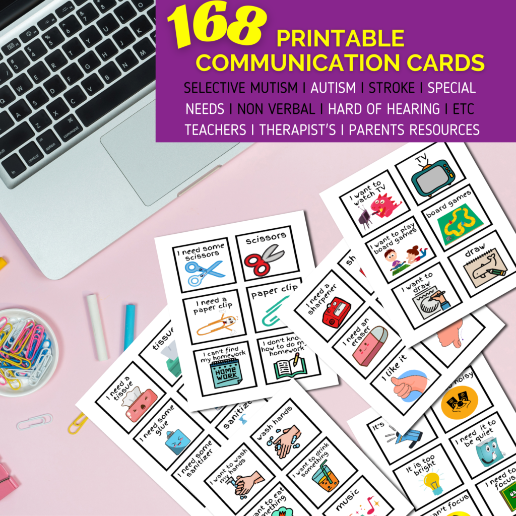 PRINTABLE NONE VERBAL COMMUNICATION CARDS FOR CHILDREN