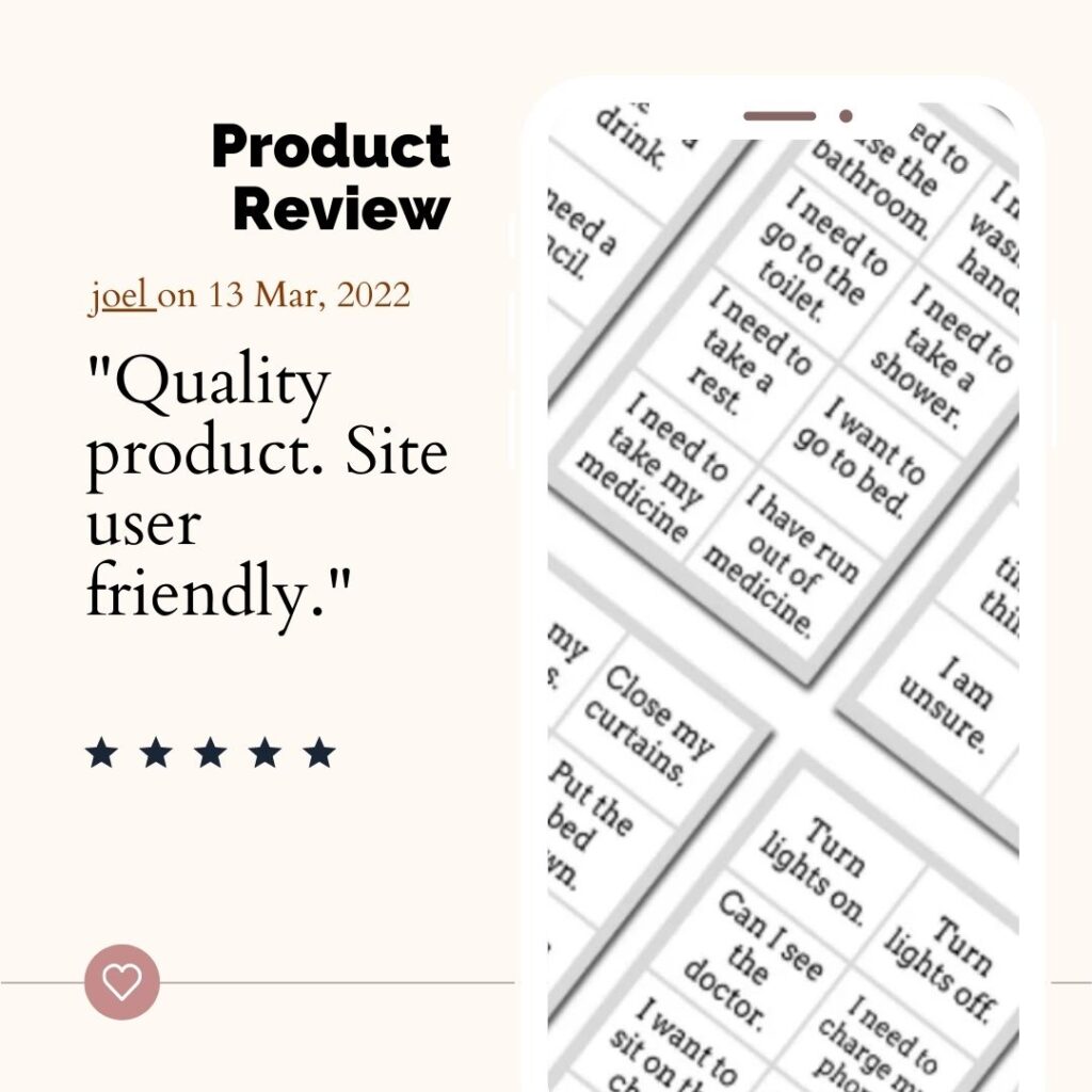 review from kydesignx communication cards