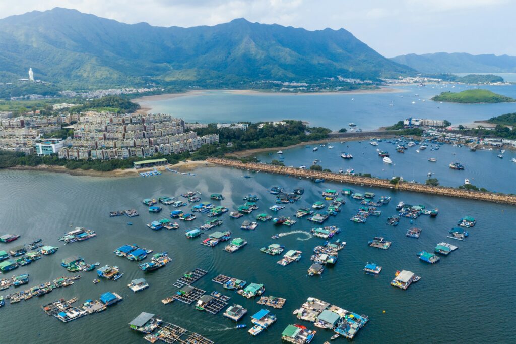 Tai Po, Hong Kong 19 May 2019: Sam Mun Tsai in Tai Po